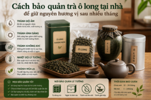 Cách bảo quản trà ô long tại nhà